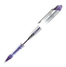 61106 Uni-Ball Vision Elite Rollerball Pen, Bold 0.8mm, Purple, 1 Each