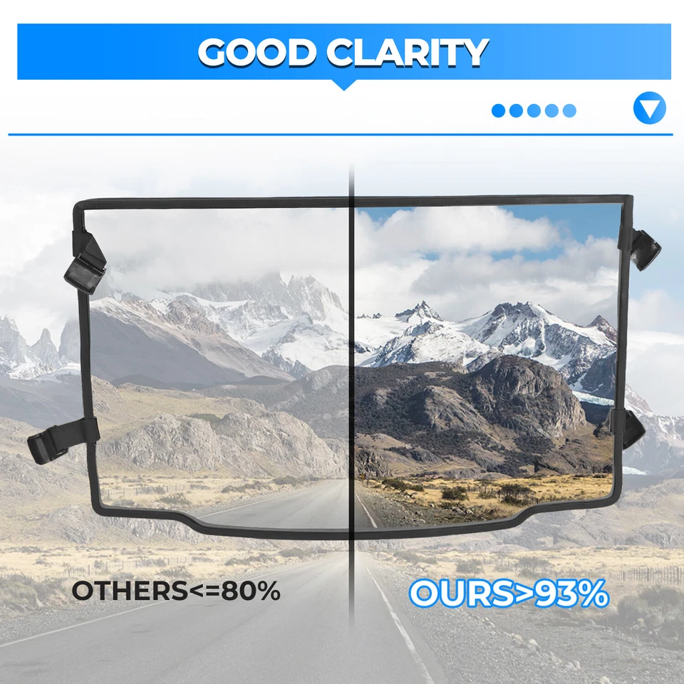 FOR POLARIS RANGER 500/570 MIDSIZE PROFIT CAGE 2015-2025 FULL WINDSHIELD NEW - Image 2 of 4