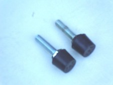 57 58 59 Ford Retractable Convertable Quarter Window Stop Bumper New