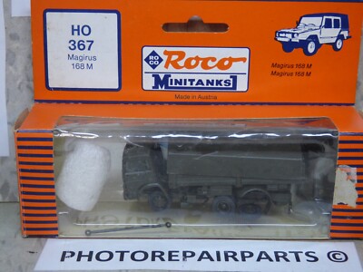 Roco Minitanks / (NEW) 1/87 Modern German Magirus 168M Cargo Truck Lot #6166 