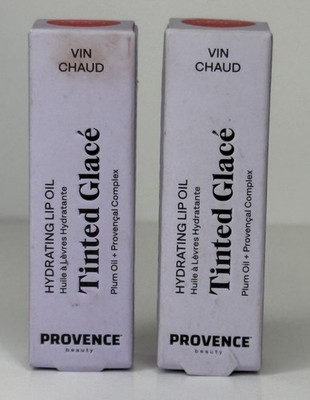 Provence Beauty Vin Chaud Lip Oil   For Nourished Lips Lot Of 2