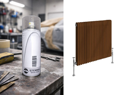 RAL 8003 TONBRAUN AEROSOL HITZEBESTÄNDIGER HEIZKÖRPER EMAILLACK 400ML STEMMA 
