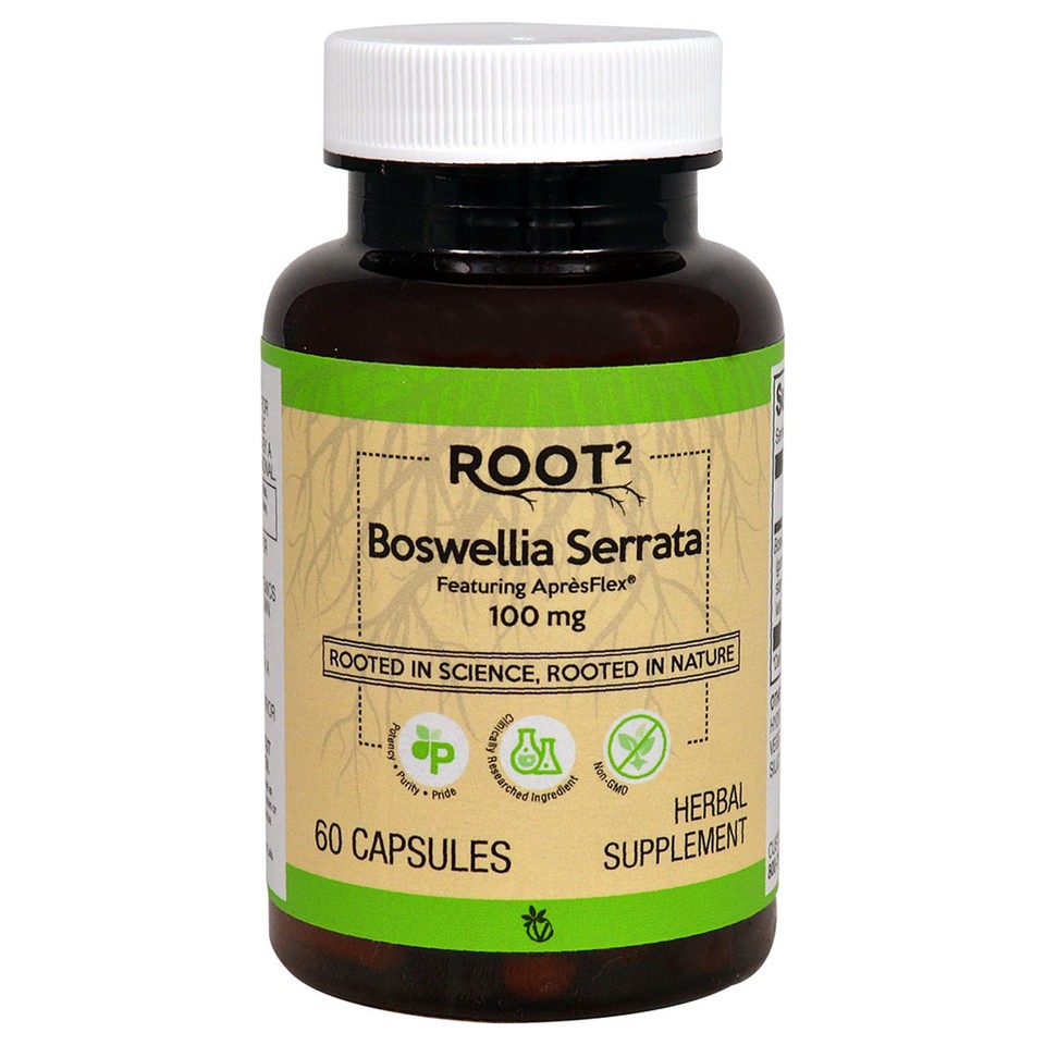 Root2, Boswellia Serrata Featuring AprésFlex®, 100 mg, 60 Capsules