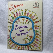 Dr Seuss Oh The Thinks You Can Think 1975 Hardcover Excellent Condition
