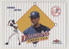 2001 Fleer Tradition Diamond Tributes Derek Jeter #26DT HOF im4