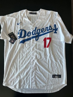 Ohtani 17番 Dodgers ユニフォーム 2XL Dodgers OHTANI 17 ユニフォーム (XL) Shohei Ohtani Los Angeles