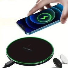 100W Fast Wireless Charger Charging Pad For iPhone 15 14 13 12 11 X & Samsung