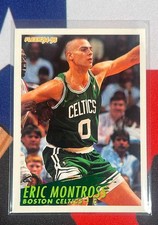 1994-95 Fleer #249 Eric Montross Boston Celtics Rookie NBA Card RC. rookie card picture