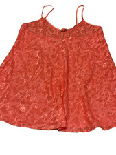 VTG 1960 Womens INNER MOST Retro CHEMISE SILKY SHORT Night Gown M. 42 C