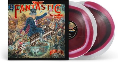 Elton John 'Captain Fantastic and the Brown Dirt Cowboy' 2LP, dreifarbiges Vinyl