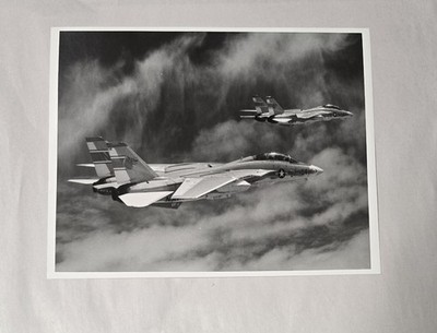 Vintage Official Navy F-14 Tomcat Press Photo 8x10 Squadron Off Hawaii 1974