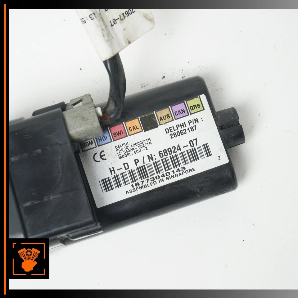 Módulo de control de lámpara de señal de giro 07-12 Harley XL1200L TSM 68920-07 OEM 9k Foto 3 de 4