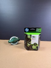 New Sealed Genuine HP 78XL High Yield Tri-Color Ink Cartridge Expired 