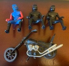 Product Image: Vintage Ideal 1982 Team America Stunt Cycle & Riders Lot - Evel KNIEVEL