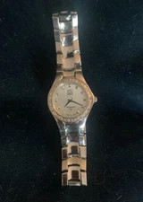 ESO Swiss watch w diamond accent ~Silver Tone Woman’s Watch
