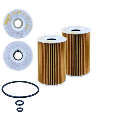 2x Ölfilter MAHLE OX 388D für VW Seat Skoda Audi Passat B7 Variant Leon Filter