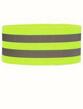 10 UNITS x10 Hi-Vis Arm/Leg Band Reflective Safety Straps; Running or Cycling