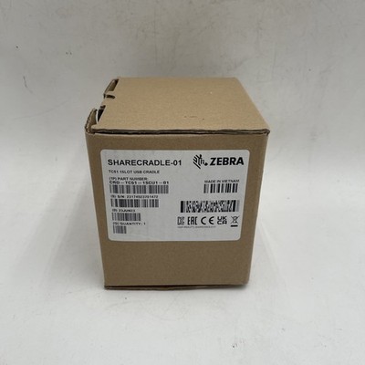 Zebra CRD-TC51-1SCU1-01 1-Slot Charge Cradle SHARECRADLE-01 for TC51 & TC56 *NEW