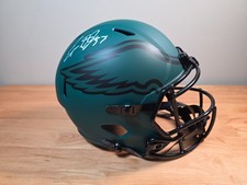 Cooper Dejean Signed Philadelphia Eagles Rave Full-Size Replica Helmet