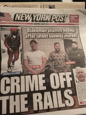 The New York Post Tuesday October 20 2026