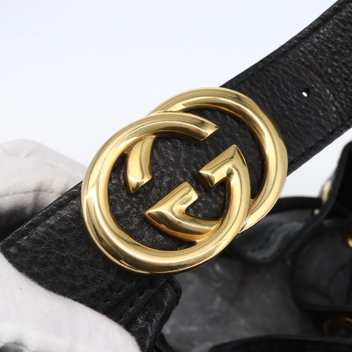 Gucci Interlocking Icon Drawstring Hobo Leather B… - image 15