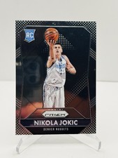 Panini 2015-16 Prizm Nikola Jokic #335 Rookie Denver Nuggets Basketball Card RC. rookie card picture