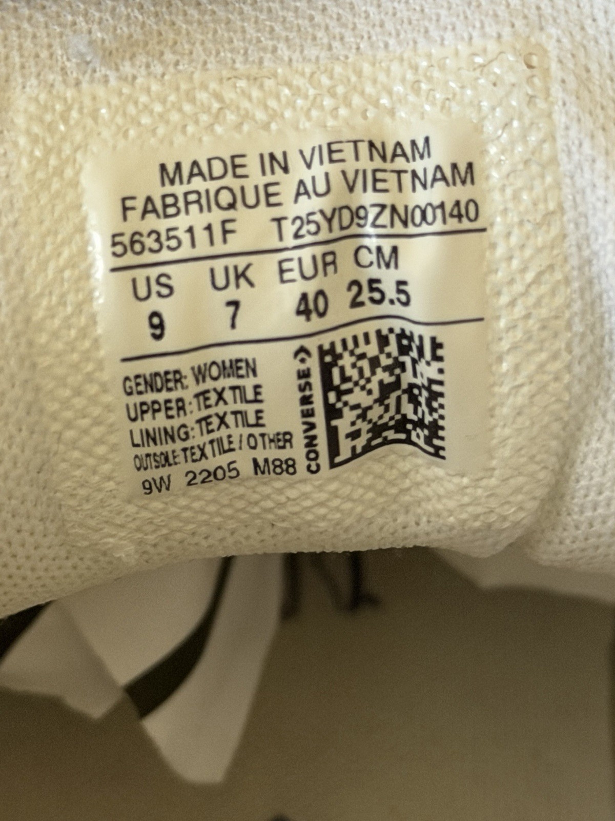 Converse Chuck Taylor All Star Mid Madison Shoes 563511F White Women's Size 9W thumbnail 13