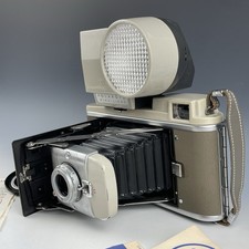 Polaroid Highlander Model 80B Instant Land Camera Wink Light Bulbs Manual