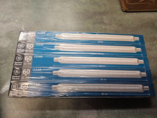 GE 60W 284mm Clear S15 Bulbs NEW