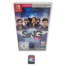 Thumbnail of ebay&reg; auction 277956360320 | Let's Sing 2019 mit Deutschen Hits Nintendo Switch Eiskönigin Dua Lipa Abba
