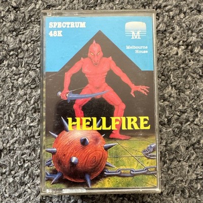 HELLFIRE - MELBOURNE HOUSE - zx spectrum - GETESTET - guter Zustand 