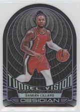 2019 Panini Obsidian Tunnel Vision Electric Etch Purple 46/50 Damian Lillard c6t