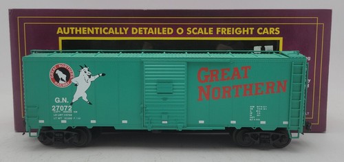 MTH 20-93420 O Great Northern 40’ AAR Box Car V2 #27072 EX/Caja | Condition: Used