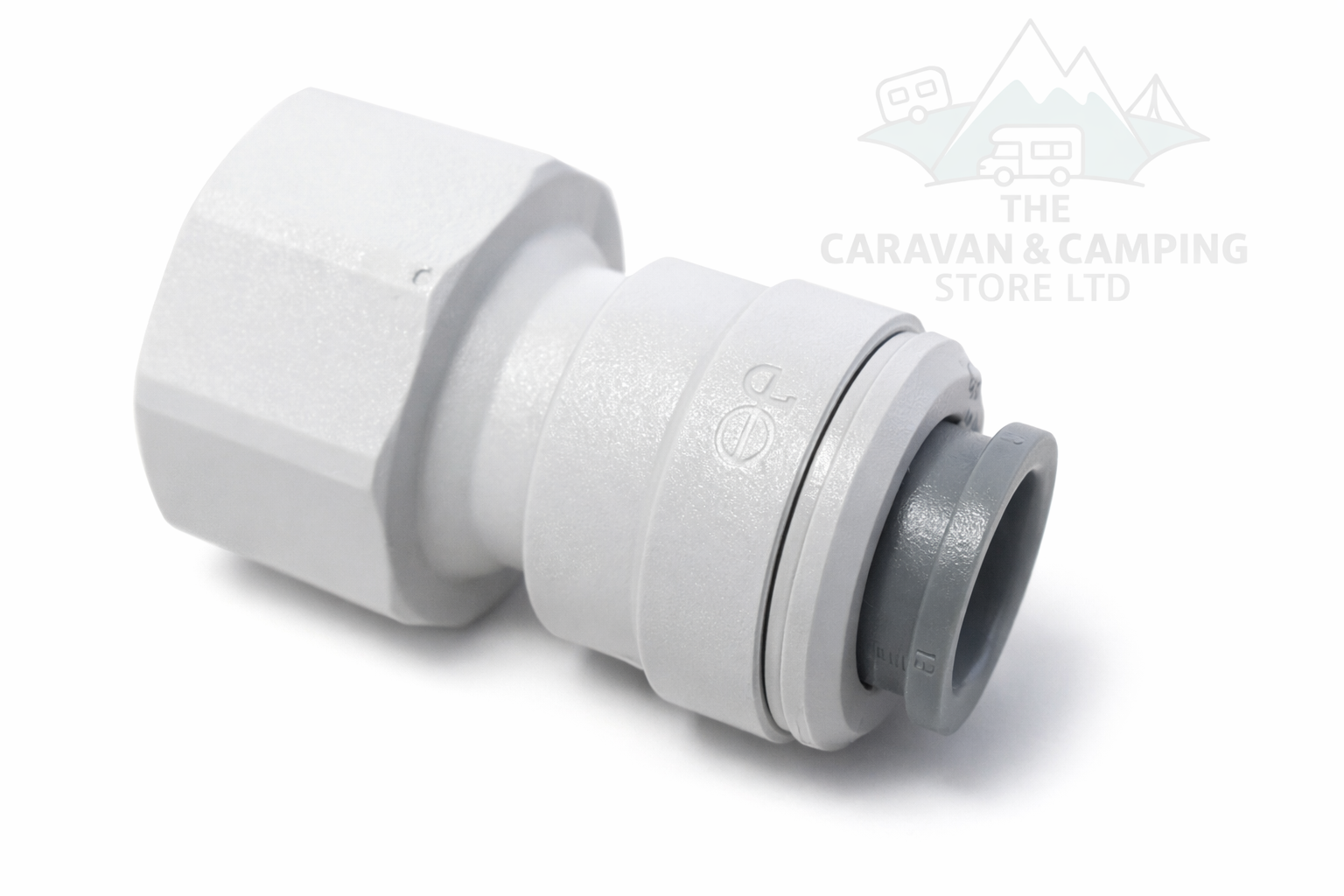 John Guest Pushfit 12mm X 1/2"" Female Adaptor BSP - CM451214FS Caravan Motorhome