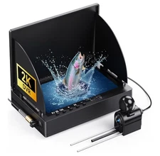 2K Fishing with 6" OLED Sun-Readable Display 10000mAh Batterv, 220° Wide An... 