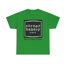 Corner Bakery Cafe T-Shirt - Restaurant Chain Logo Tee