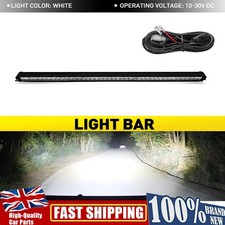 33 Inch LED Light Bar with Wiring Harness Black Cover 189W Off Road Driving 33"
