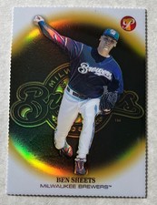 2002 Topps Pristine Gold Refractor  #125 Ben Sheets