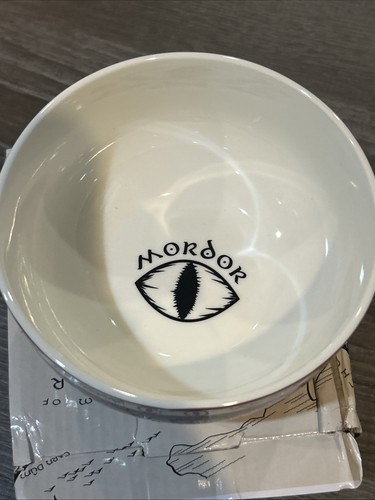 Owlcrate Lord Of The Rings Mordor Ceramic Bowl - Ancient Runes - Picture 2 of 4