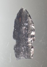 Authentic Modern Reproduction of Pre 1600 Pacific Northwest Obsidian Arrowhead