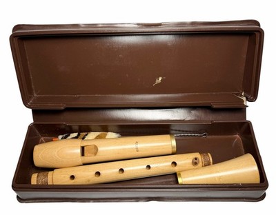 Vintage Wooden Wood Moeck Tuju Flute 236 Alto Recorder