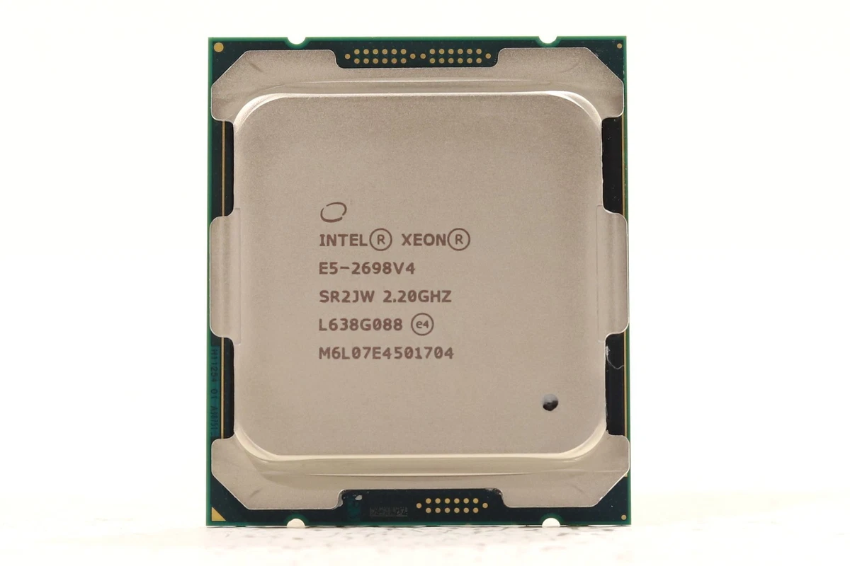 Xeon Intel Xeon E5-2698 V4 Processor Model Computer Processors