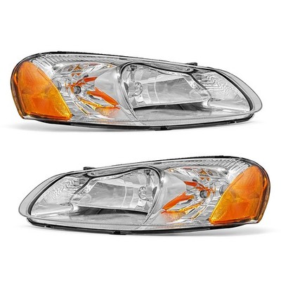 Headlights For 2001-2006 Dodge Stratus/2001-2003 Chrysler Sebring 4 Door Sedan