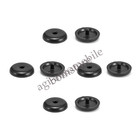 4Set Black Universal Seat Belt Stopper Clip Buckle Holder Stop Button Clips New