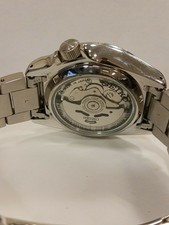 Seiko 5 Sports Blue Men's Watch - SRPE53 AUTOMATIC BLUE DIAL 4