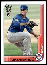 2021 Topps Big League Brailyn Marquez Rookie Chicago Cubs #162