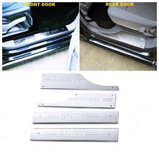 Chrome Door Sill Protector Inner 4 door S.STEEL For VW CADDY III 2004 TO 2015
