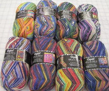 Opal Sock Yarn Hundertwasser 3 full set 8 skeins 4ply 100g 75 wool 25 nylon