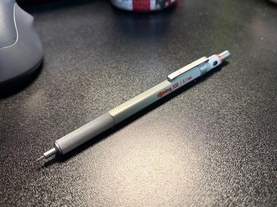 Rotring 500 0,7 mm Druckbleistift eingestellt selten Sammlerstück Schreibwaren