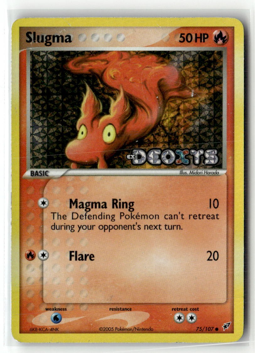 Slugma [DX Reverse Holofoil - 75/107HP